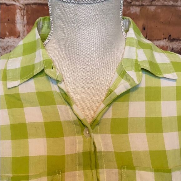 MICHAEL Michael Kors Checkered ButtonDownShirt - Picture 8 of 8